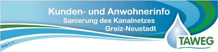 Mehr über den Artikel erfahren Kunden- und Anwohnerinfo der TAWG