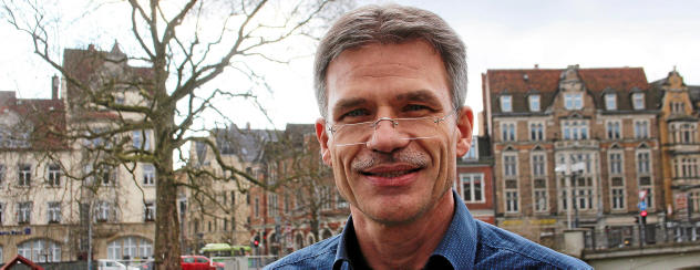 Steffen Dinkler bleibt Vorsitzender des Greizer Neustadtvereins. Foto: Katja Grieser
